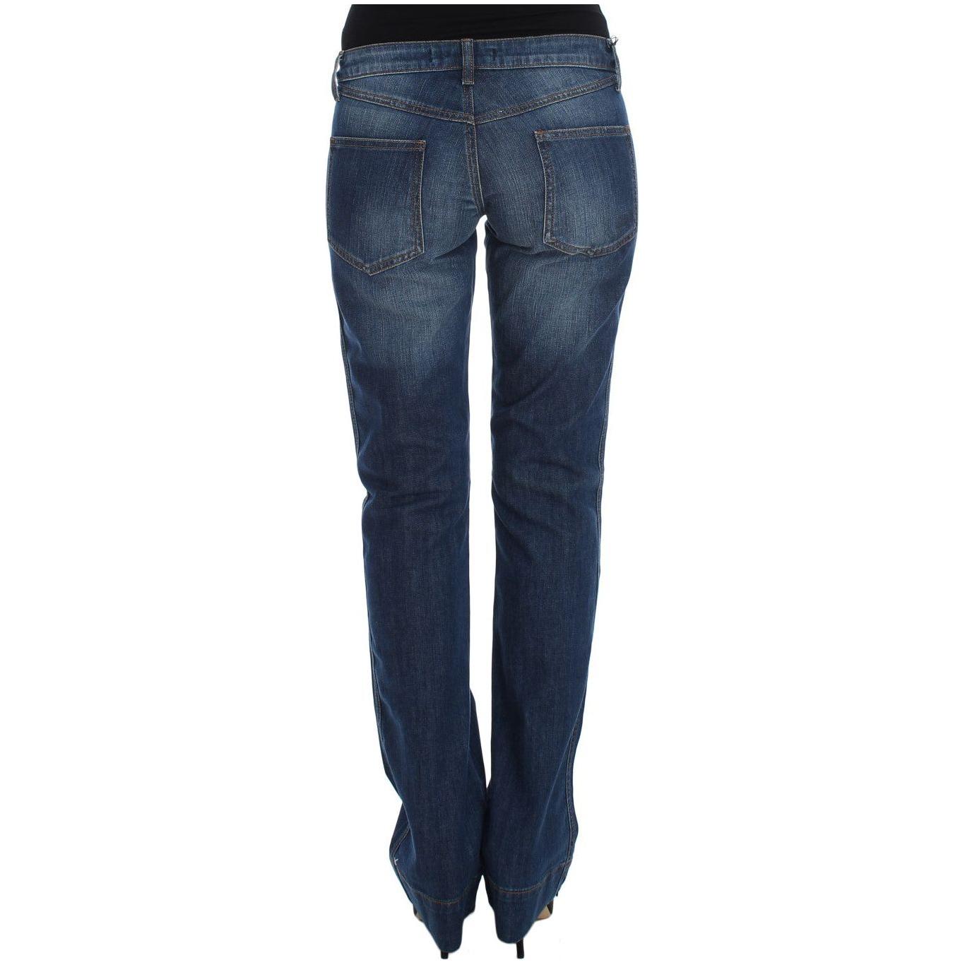 Cavalli Chic Boot Cut Blue Wash Denim Cavalli Dark Slate Gray
