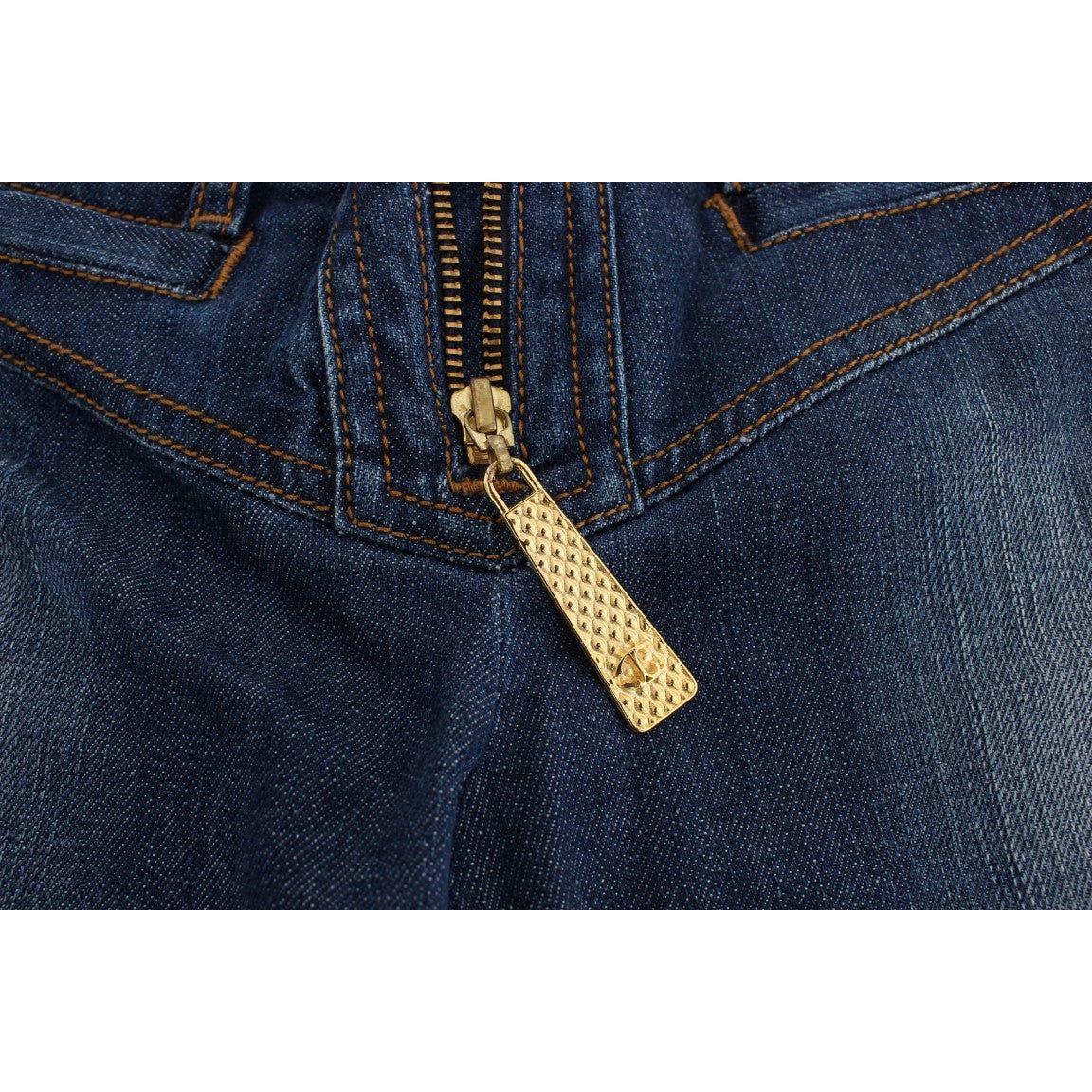 Cavalli Chic Boot Cut Blue Wash Denim Cavalli Dark Slate Gray