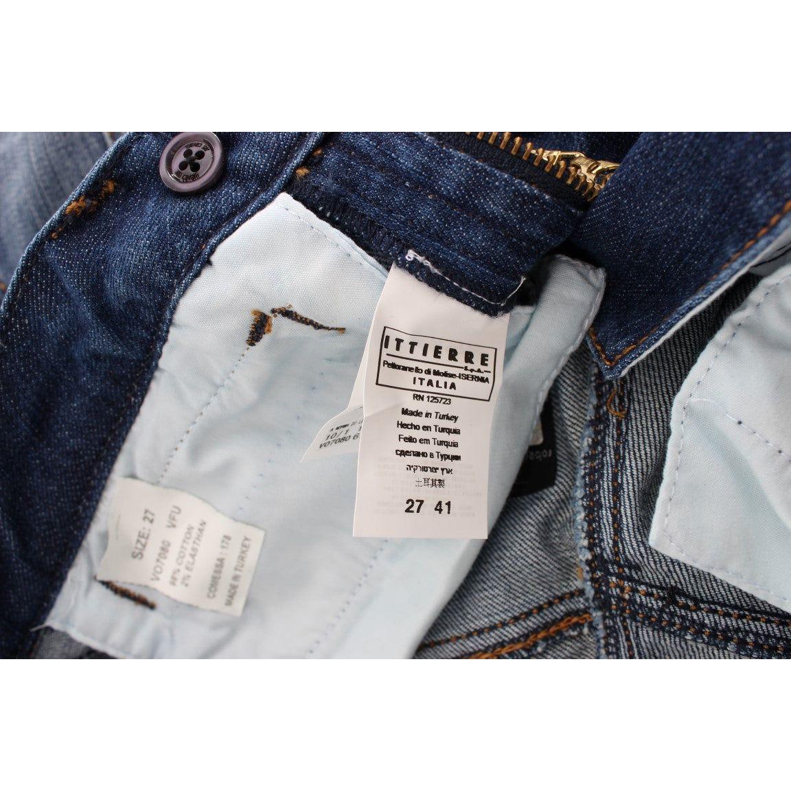 Cavalli Chic Boot Cut Blue Wash Denim Cavalli Light Gray