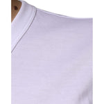 Dolce & Gabbana White Cotton V-neck Short Sleeves T-shirt