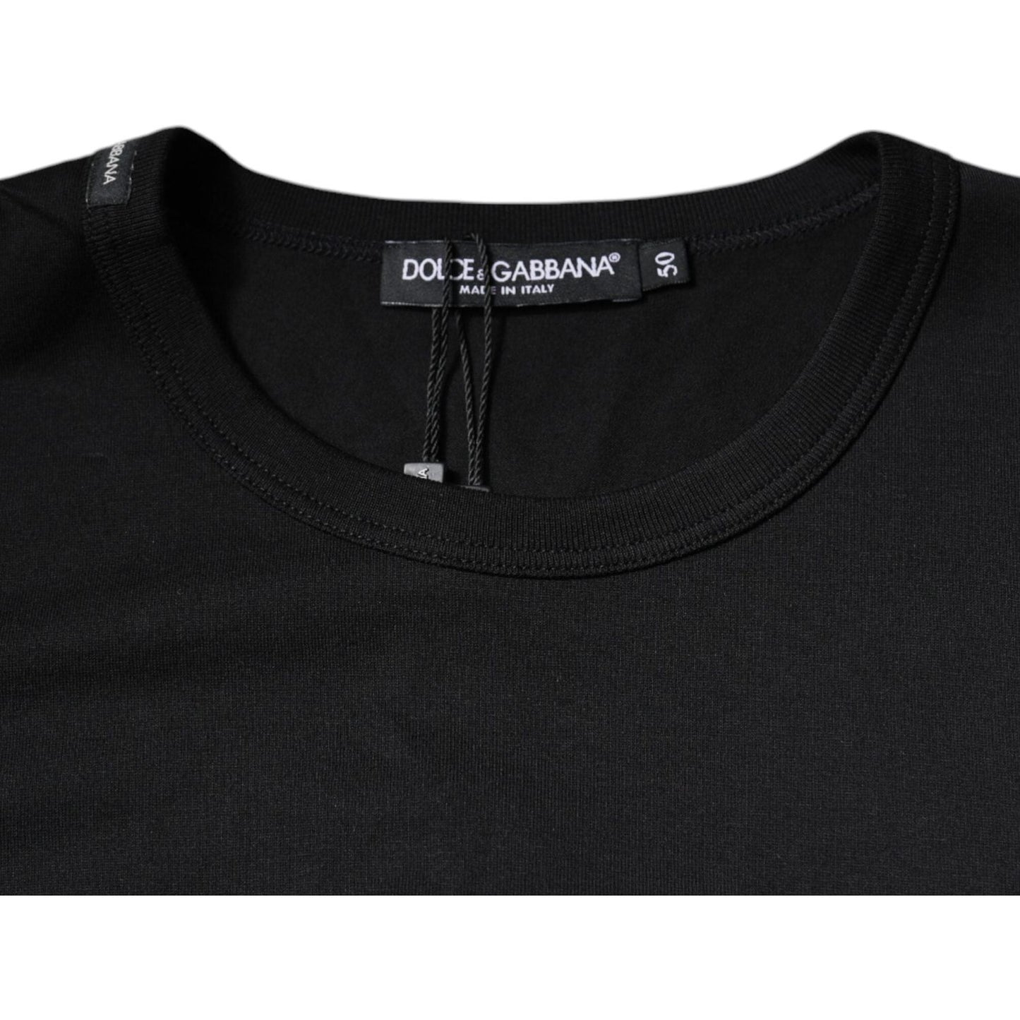 Dolce & Gabbana Blue Crown Crew Neck Short Sleeves T-shirt