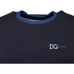 Dolce & Gabbana Blue Cotton Stretch Crewneck Underwear T-shirt
