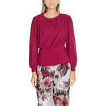 Rinascimento Bordeaux Polyester Shirt