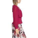 Rinascimento Bordeaux Polyester Shirt