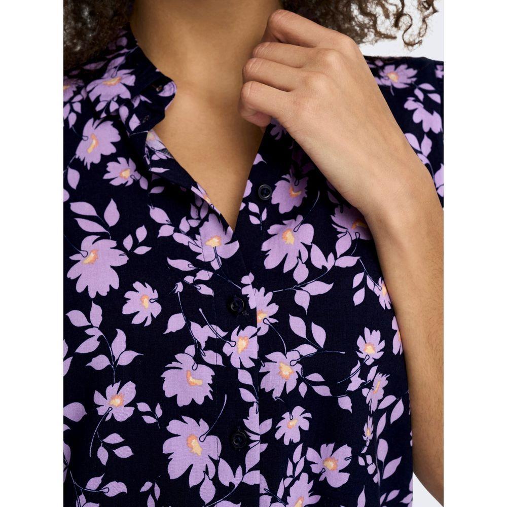 Jacqueline De Yong Jacqueline De Yong Purple Viscose Shirt JA-10261500139-IT36|XXS 1728,71956299936,Clothing,IT36|XXS,Jacqueline De Yong,New with tags,Purple,Shirts - Women - Clothing,Women,Women - Clothing