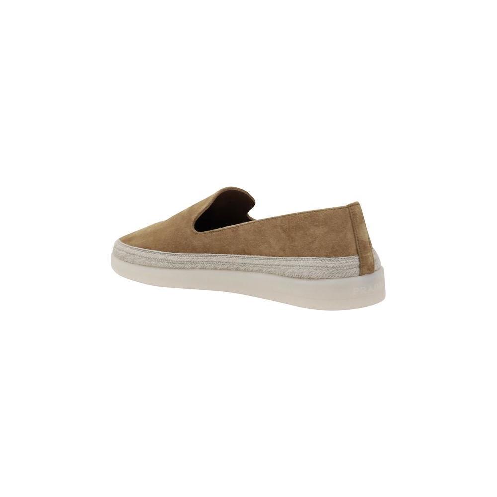 Prada Suede Loafers