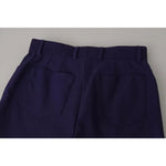 Dolce & Gabbana Dolce & Gabbana Blue High Waist Mini Hot Pants Cotton Shorts PAN70983-40 1728,67345645728,Blue,Clothing,Dolce & Gabbana,IT40|S,Material: 71% Cotton 29% Silk,New with tags,Shorts - Women - Clothing,Women,Women - Clothing