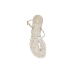Casadei Swarovski Jelly Sandals