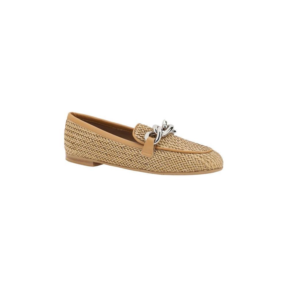Casadei Woven leather Loafers