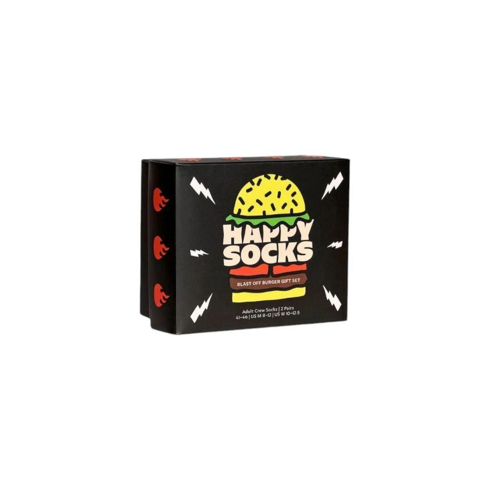 Happy Socks Happy Socks Black Cotton Sock HA-15713900009-41-46 1728,41-46,71956299936,Accessories,Black,Happy Socks,Men,Men - Accessories,New with tags,Socks - Men - Accessories