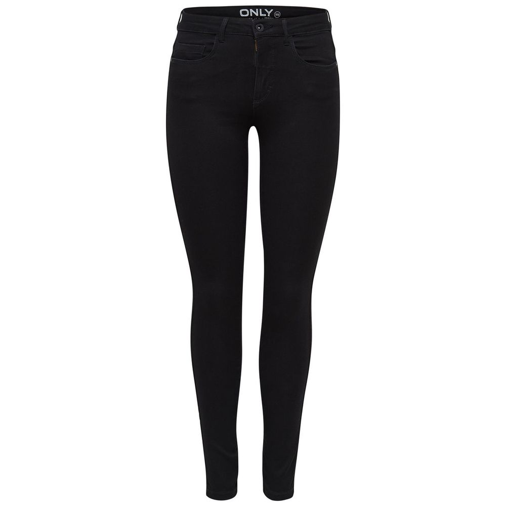 Only Black Cotton Jeans & Pant Only Black