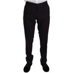 Dolce & Gabbana Purple Wool Stretch 2 Piece MARTINI Suit