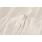 Dolce & Gabbana White Cotton Blend 3/4 Sleeves Blouse Top