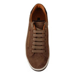 Dolce & Gabbana Brown Suede Logo Low Top Sneakers Men Shoes