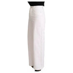 Dolce & Gabbana White MONICA Boot Cut Cotton Denim Jeans