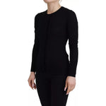 Dolce & Gabbana Black Crewneck Long Sleeves Pullover Sweater