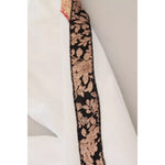 Dolce & Gabbana White Jacquard Cotton Blend Mid Waist Pants PAN73073-42