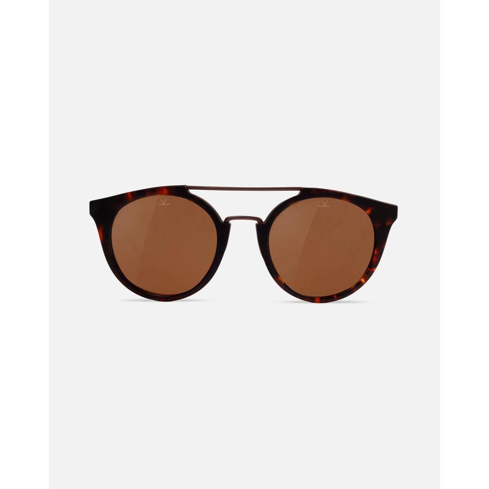 Vuarnet Brown Acetate Sunglasses Vuarnet White Smoke