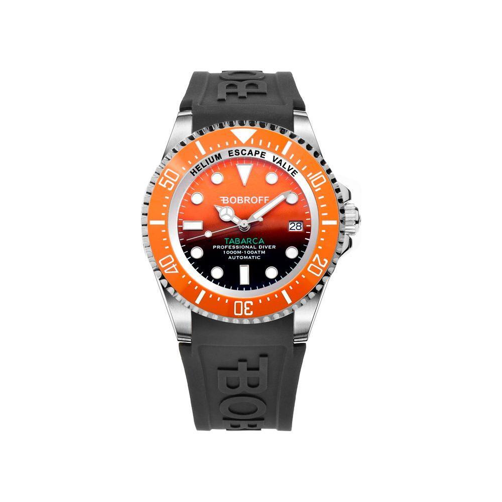 Bobroff Black Rubber Watch BOBF0004BNBFSTNAC