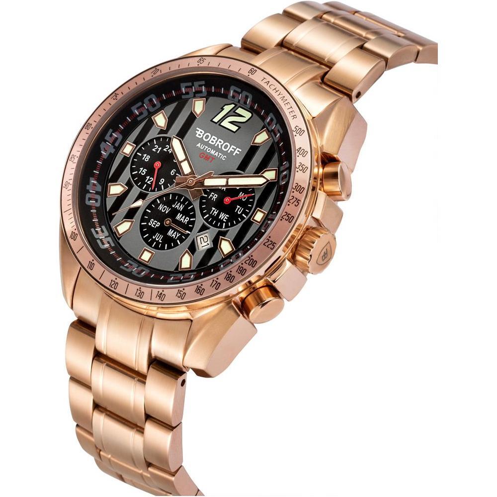 Bobroff Bronze Stainless Steel Watch