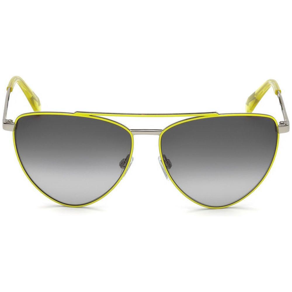 Just Cavalli Yellow Metal Sunglasses