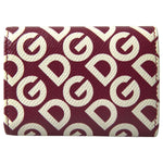 Dolce & Gabbana Multicolor DG Logo Mania French Flap Leather Wallet BAG1023