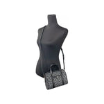 Michael Kors Small Leather Duffle Crossbody Bag Black