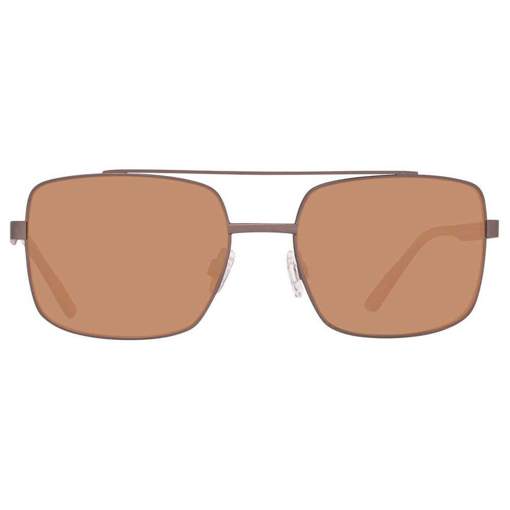Helly Hansen Brown Metal Sunglasses Helly Hansen Rosy Brown