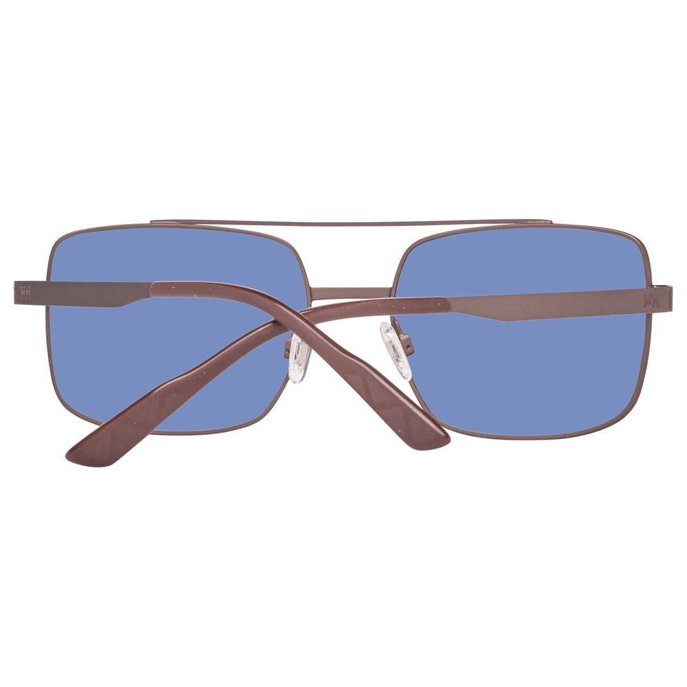 Helly Hansen Brown Metal Sunglasses Helly Hansen Light Slate Gray