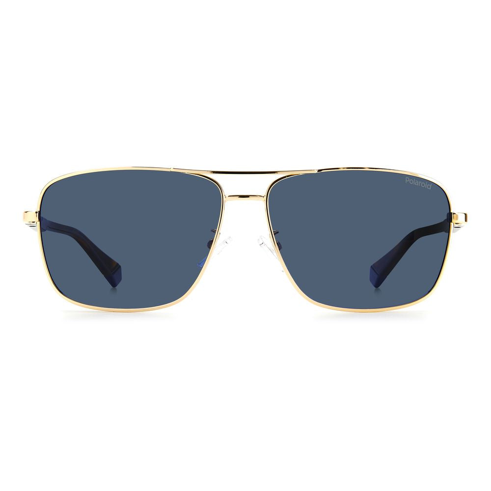 Polaroid Gold Metal Sunglasses Polaroid Dim Gray