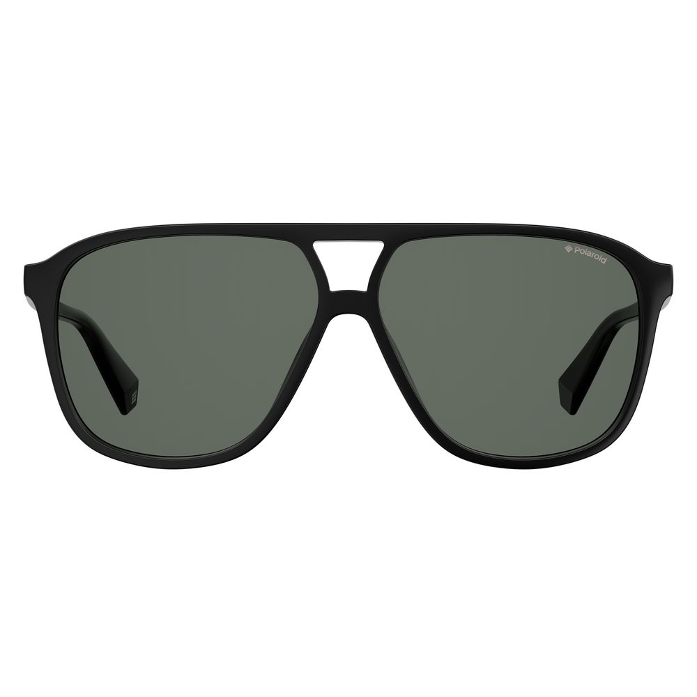 Polaroid Black Plastic Sunglasses Polaroid Dim Gray