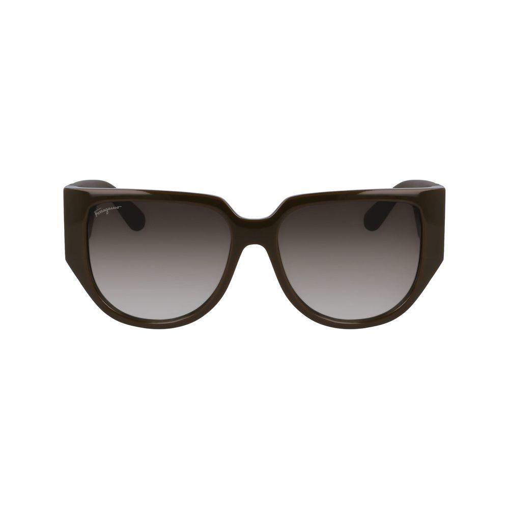 Ferragamo Green Bio Injected Sunglasses FESF1088SE324AC