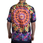 Dolce & Gabbana Multicolor Luminarie Print Men Silk Shirt