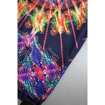 Dolce & Gabbana Multicolor Luminarie Print Men Silk Shirt
