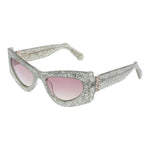 GCDS Silver Unisex Sunglasses