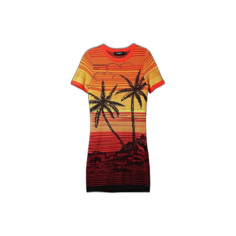 Desigual Desigual Red Viscose Dress DE-13294900146-XL 1728,71956299936,Clothing,Desigual,Dresses - Women - Clothing,New with tags,Red,Women,Women - Clothing,XL