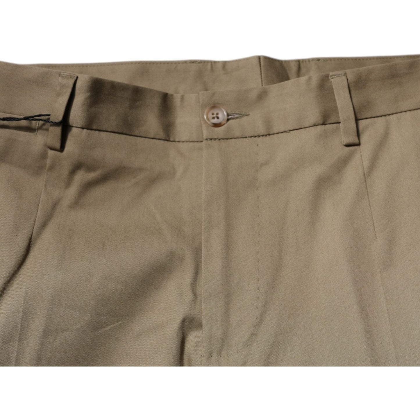Dolce & Gabbana Brown Logo Men Casual Tapered Pants PAN75869-46
