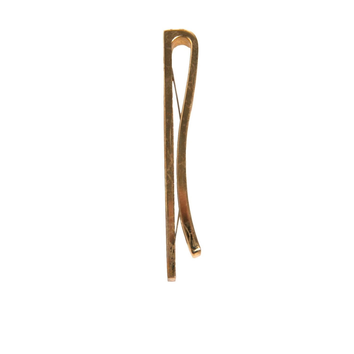 Dolce & Gabbana Gold Tone Brass Logo Branded Tie Clip Bar SMY10582