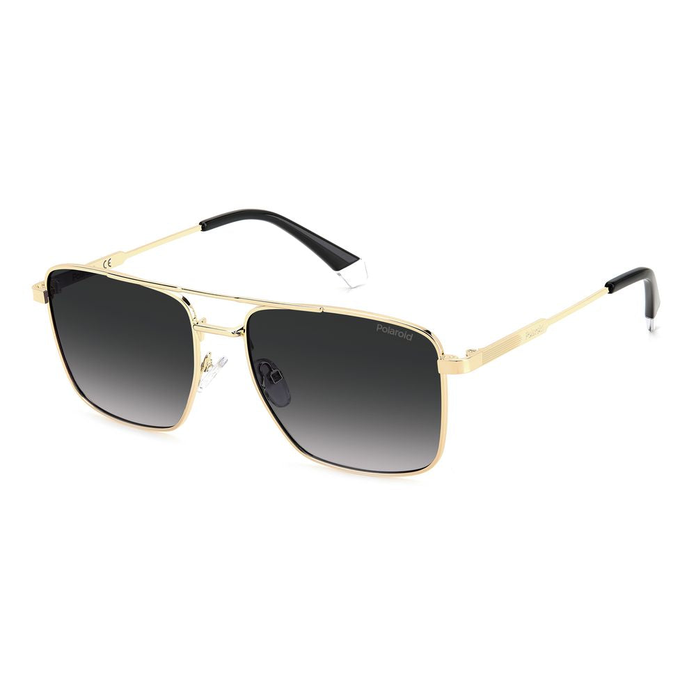 Polaroid Gold Metal Sunglasses Polaroid Dark Slate Gray