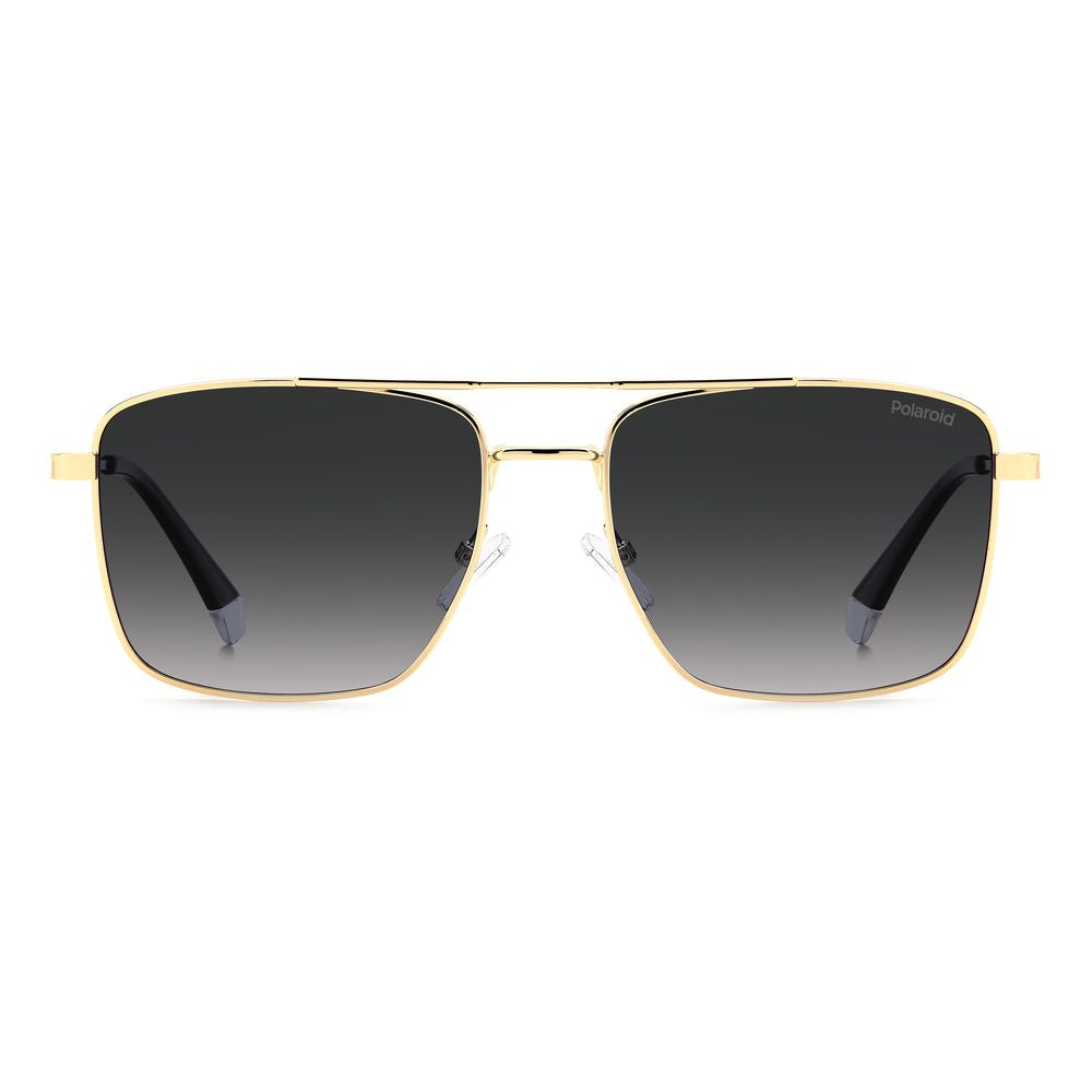 Polaroid Gold Metal Sunglasses Polaroid Dark Slate Gray