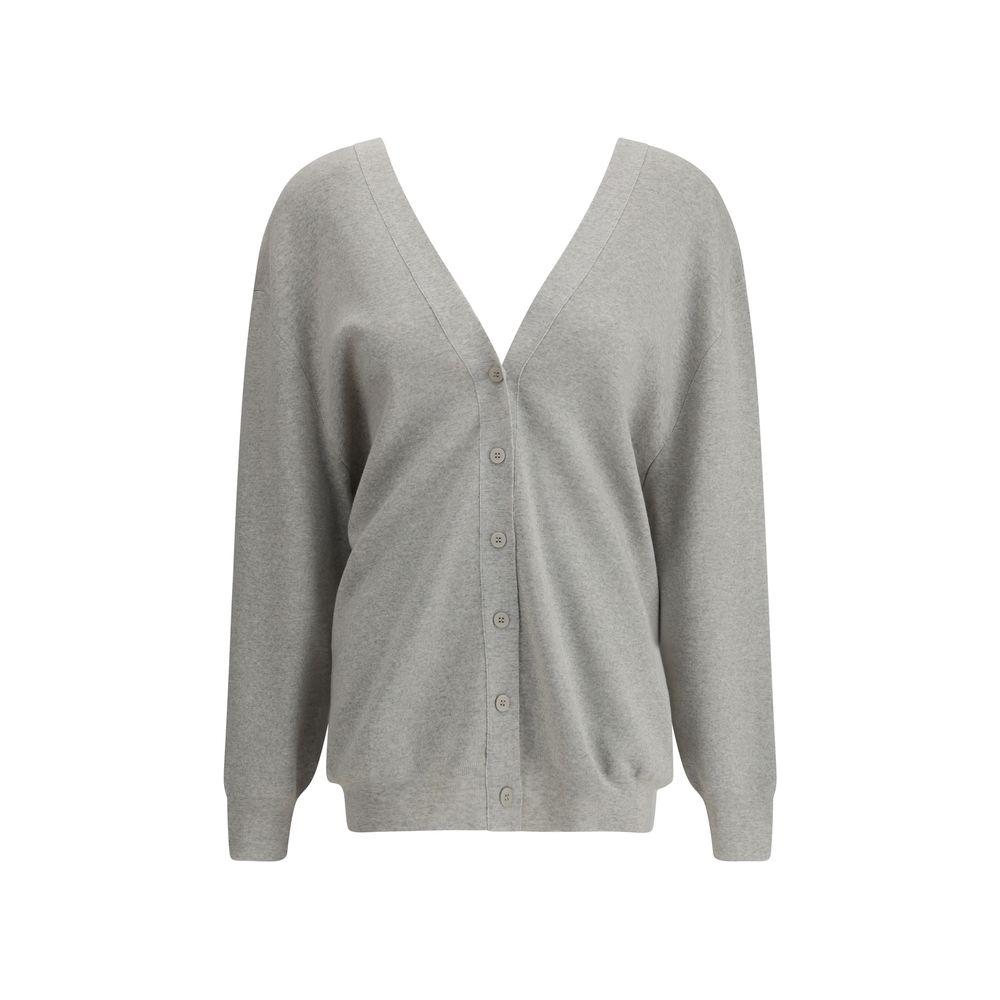 SA SU PHI Double Side V Cardigan SA SU PHI Dark Gray