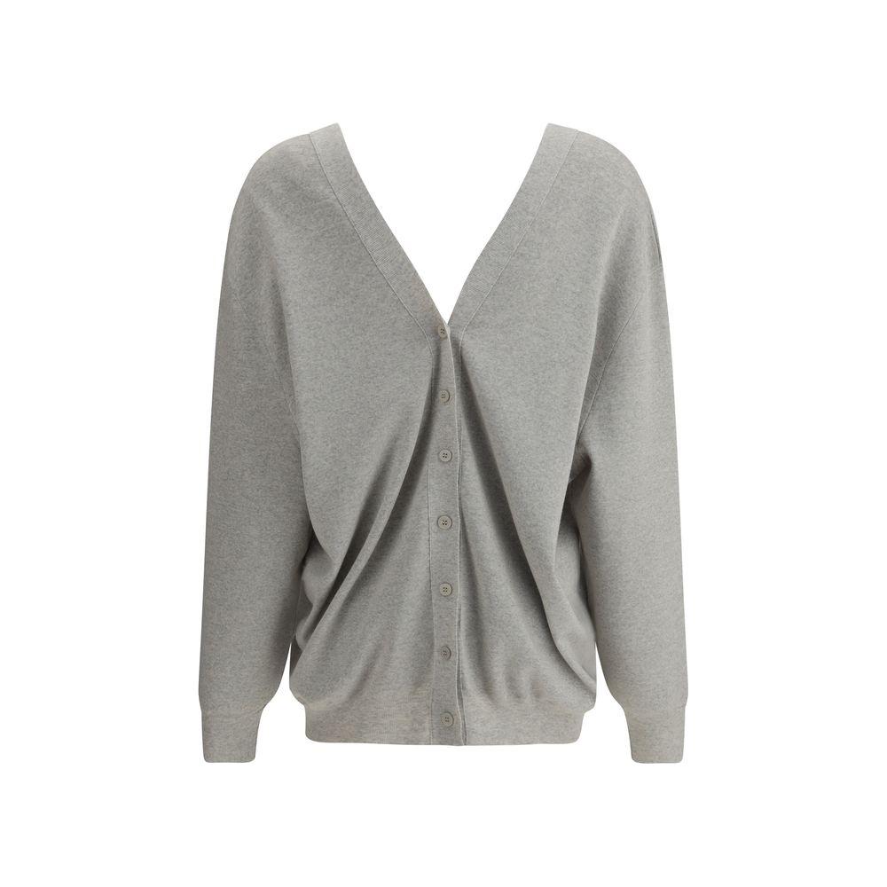 SA SU PHI Double Side V Cardigan SA SU PHI Dark Gray