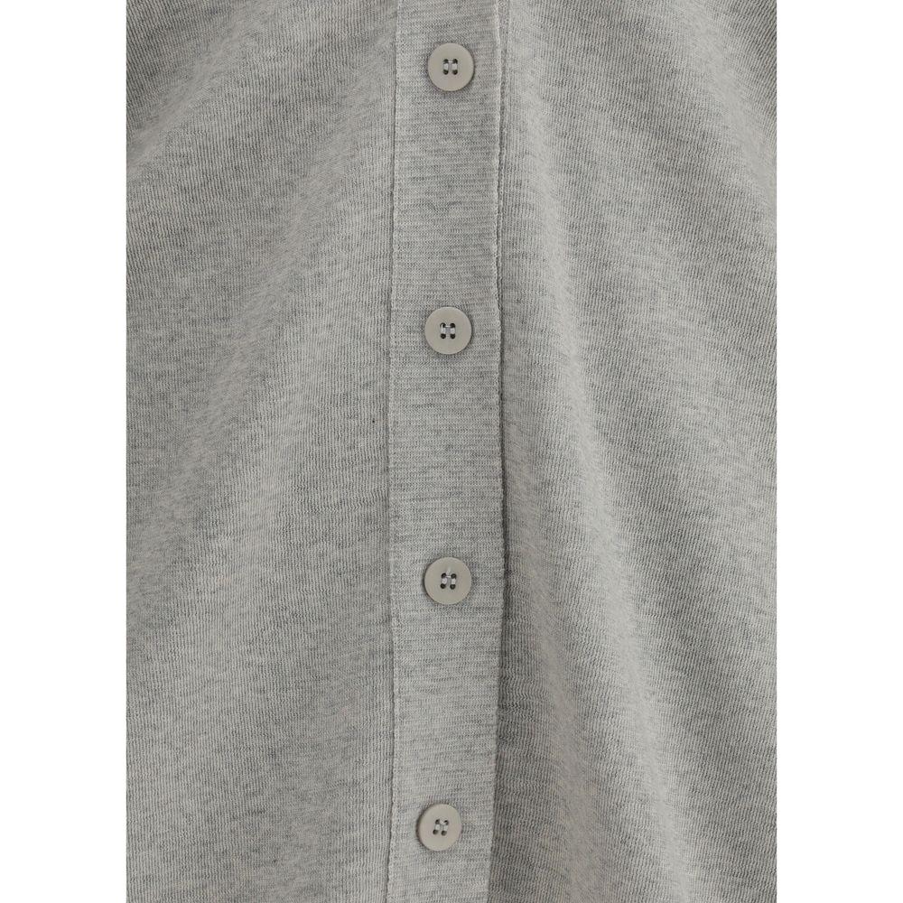SA SU PHI Double Side V Cardigan SA SU PHI Dark Gray