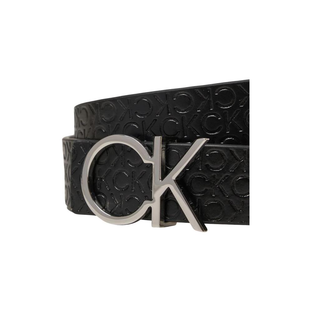 Calvin Klein Black Leather Belt Calvin Klein Black