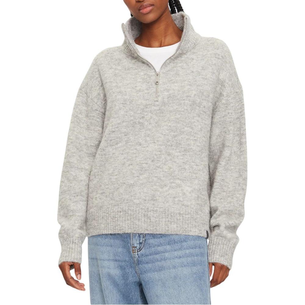 Calvin Klein Jeans Gray Polyester Cardigan Calvin Klein Jeans Gray