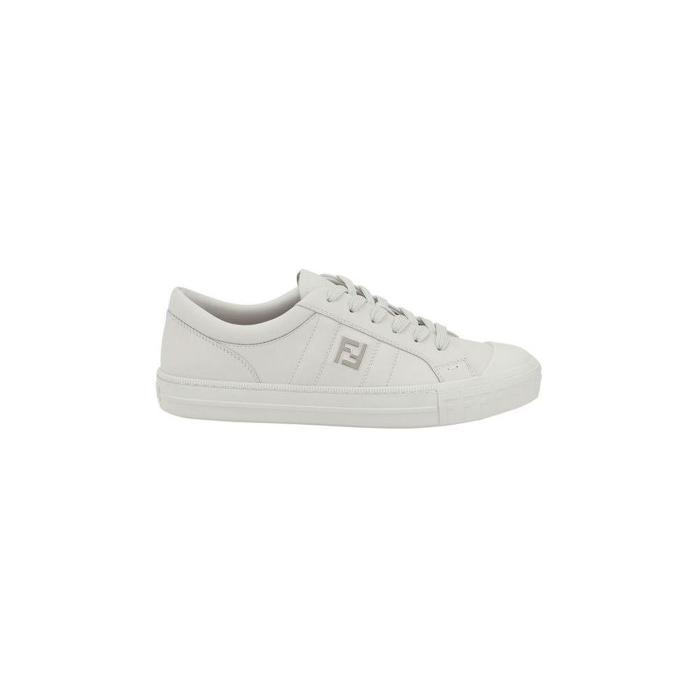 Fendi Domino Sneakers Fendi Light Gray