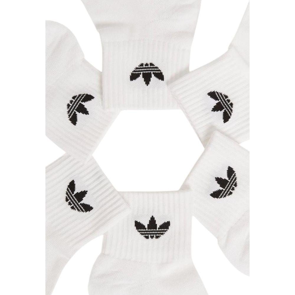Adidas Adidas White Cotton Sock AD-16349000008-34-36 1728,34-36,37-39,40-42,43-45,71956299936,Accessories,Adidas,Men,Men - Accessories,New with tags,Socks - Men - Accessories,White