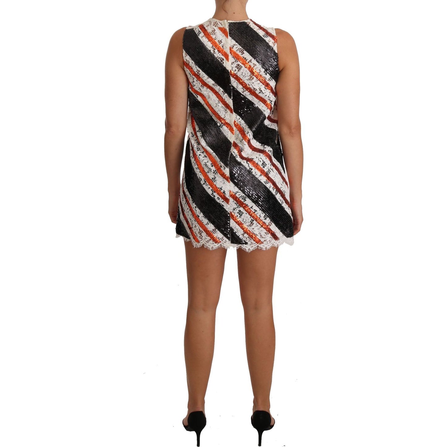 Dolce & Gabbana Sequin Embellished Lace Shift Dress Dolce & Gabbana Sienna