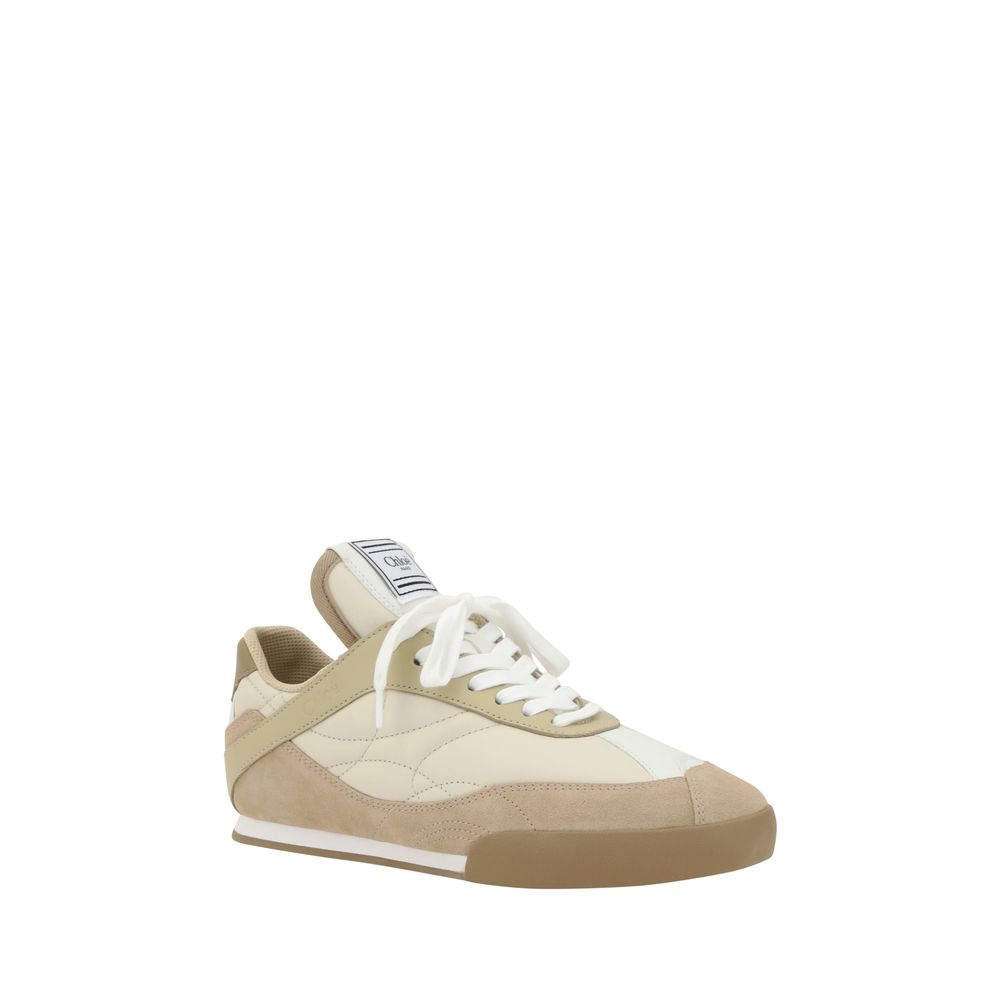 Chloé Kick Sneakers Chloé Tan