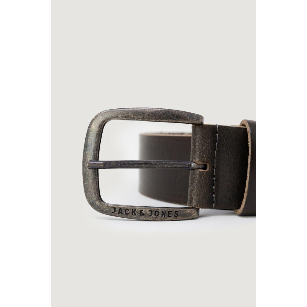 Jack Jones Brown Leather Belt Jack Jones Lavender